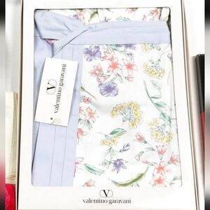 Valentino Garavani Apron NWT Rare Floral Cotton Luxury Gift O/S W/Box W/Pockets